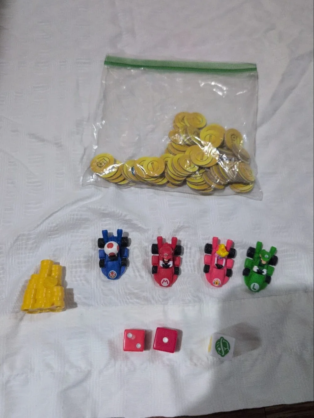 Mario Monopoly Extra Game Pieces